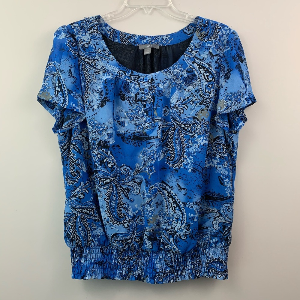 Apt. 9 blouse- blue